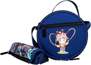 1Pc Drum Shoulder Bag Thick Oxford Storage for Steel Tongue Drums Multi Functional Design with Accessory Pockets present for Music Lovers Portable and Durable