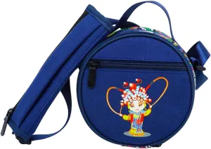 1Pc Steel Tongue Drum Carry Bag Compact Musical Instrument Pouch with Soft Collision Sponge Ethnic Style Shoulder Bag for Easy Transport and Protection