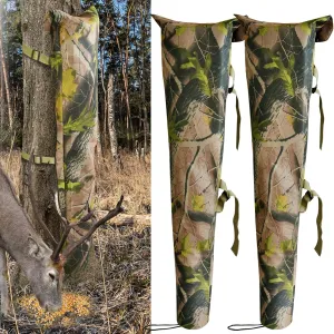 2 PCS Bag Feeder Adjustable Deer Corn Feeders for Deer Hunting Durable Weatherproof Gravity Deer Feeder Tree Deer Feeders for Hunting -HD Camo
