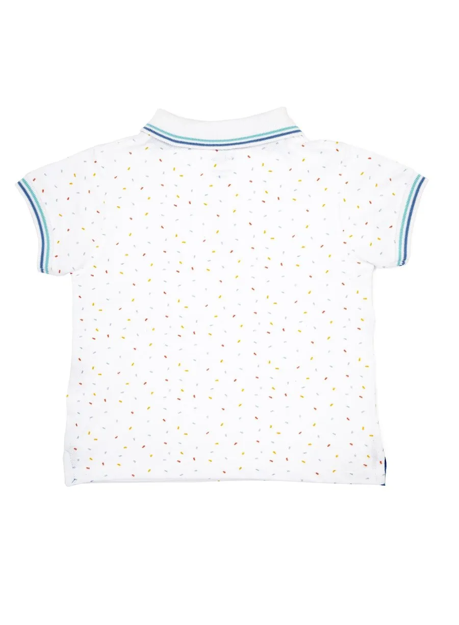 2-Piece Cool Kids Polo Tee & Oxford Shorts Set