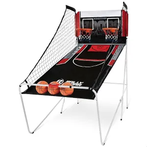 2 Player Indoor Hoop Basketball Arcade Game w/Preset Games and Scoreboard