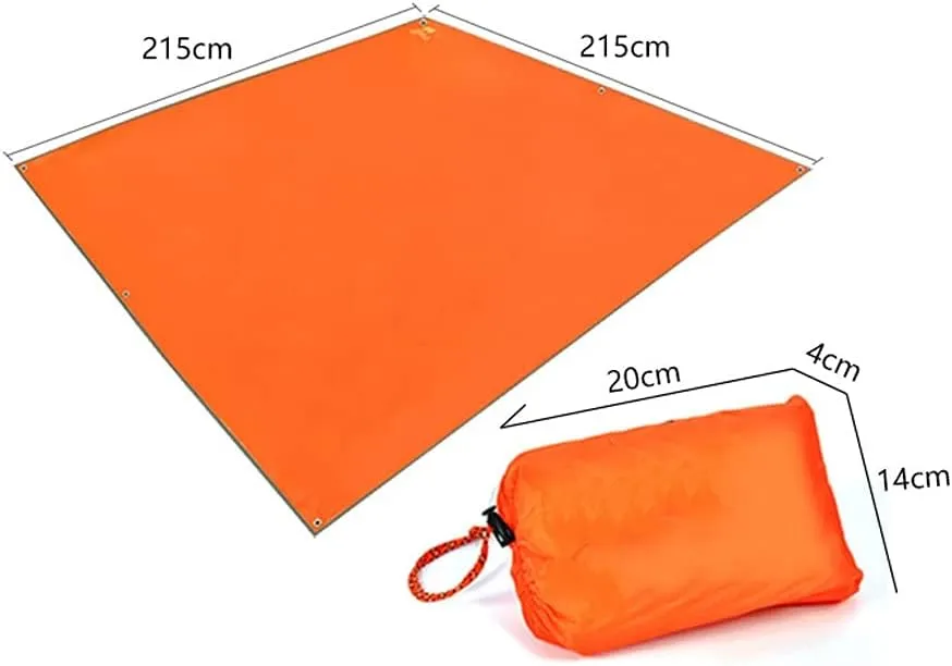 215215cm Oxford Outdoor Camping Mat Pad Waterproof Double Sided Picnic Tent Blanket Foldable Beach Mat Ground Sheet Tarp Mats