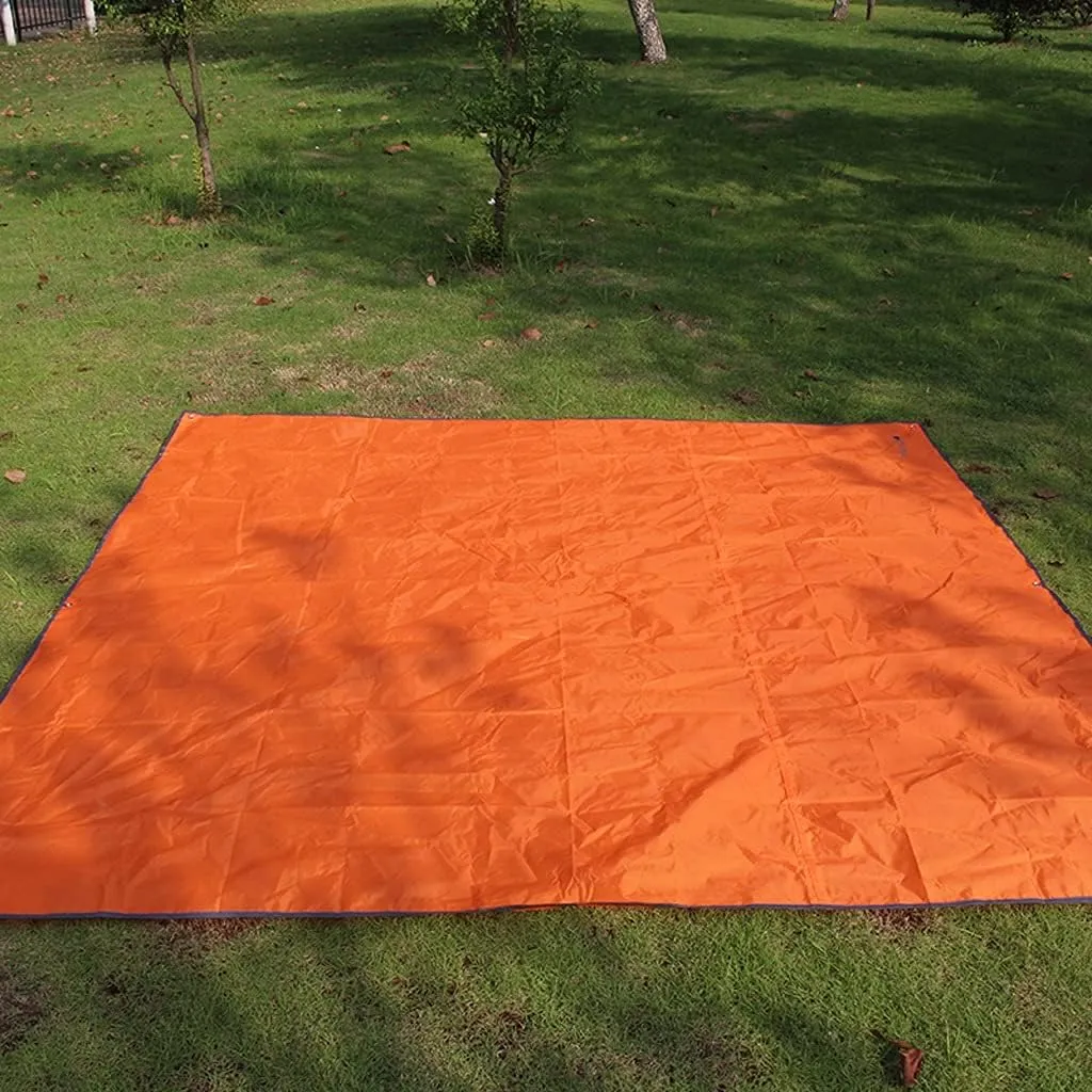 215215cm Oxford Outdoor Camping Mat Pad Waterproof Double Sided Picnic Tent Blanket Foldable Beach Mat Ground Sheet Tarp Mats