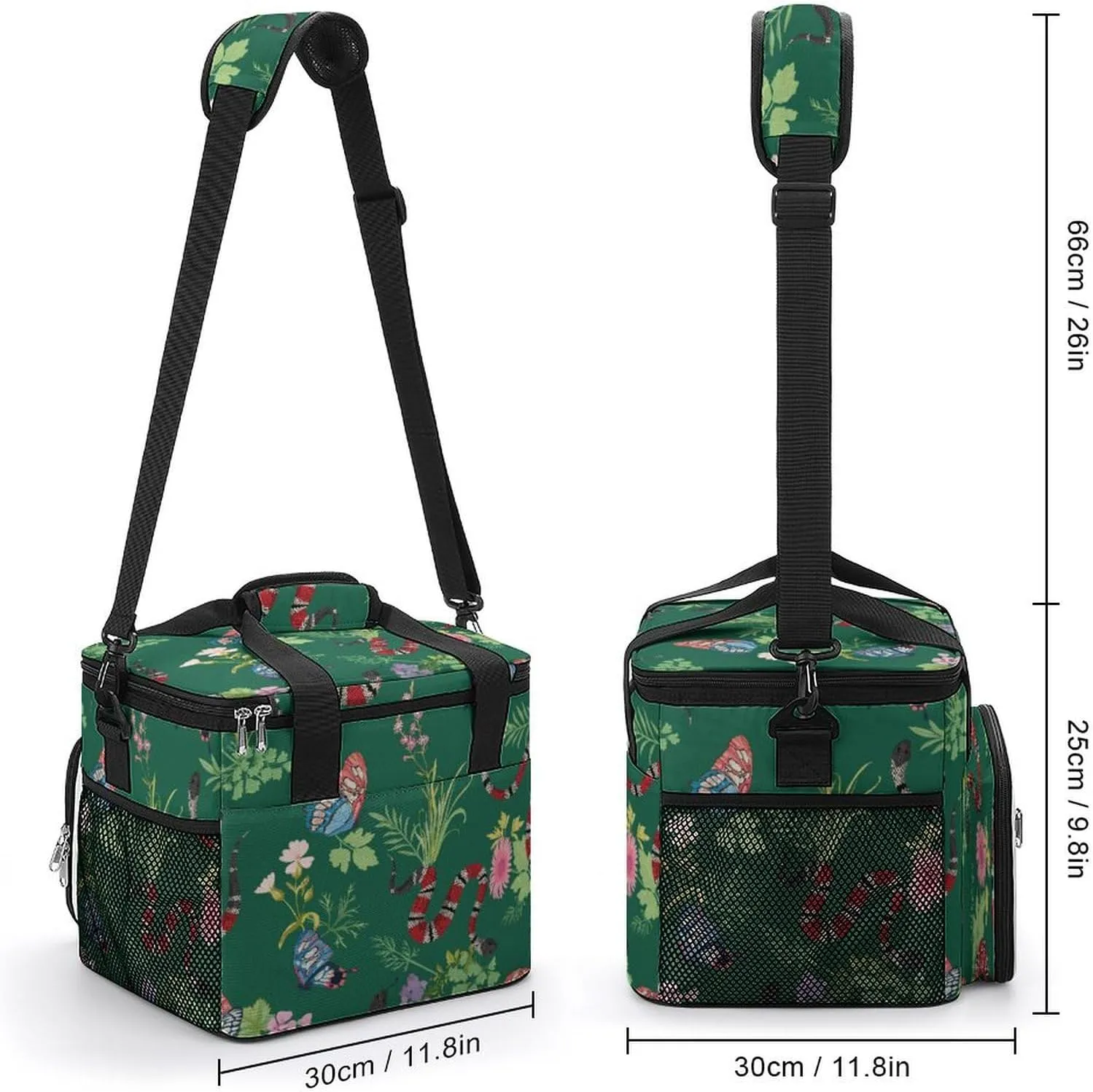 22.5L Waterproof Soft Cooler BagInsulated Lunch Box for Camping Fishing Beach Road Trips