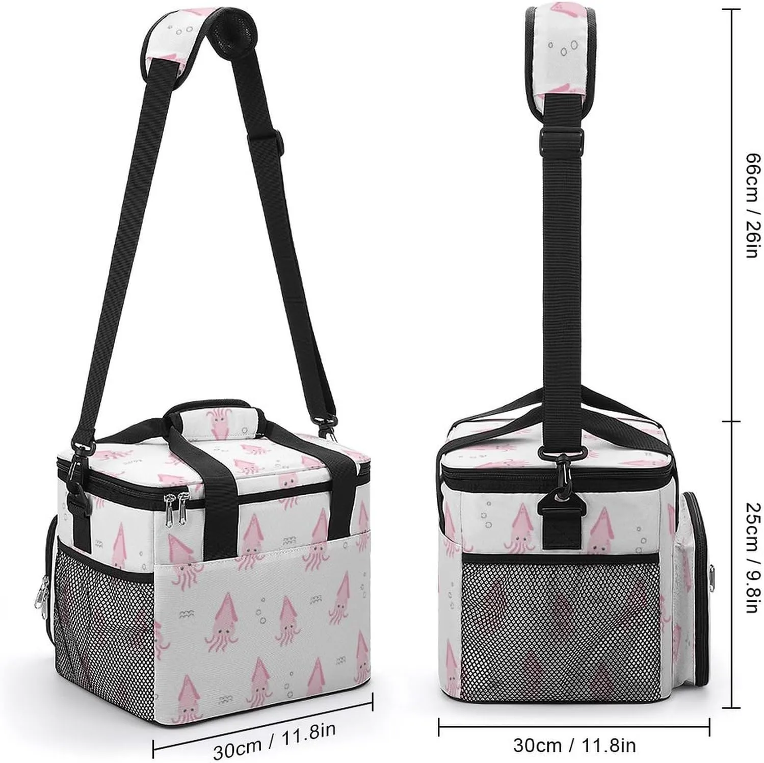 22.5L Waterproof Soft Cooler BagInsulated Lunch Box for Camping Fishing Beach Road Trips