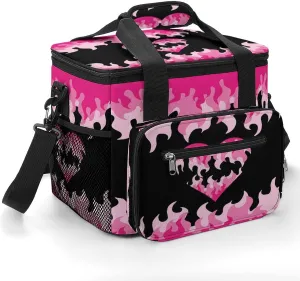 22.5L Waterproof Soft Cooler BagInsulated Lunch Box for Camping Fishing Beach Road Trips