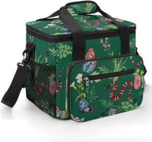 22.5L Waterproof Soft Cooler BagInsulated Lunch Box for Camping Fishing Beach Road Trips