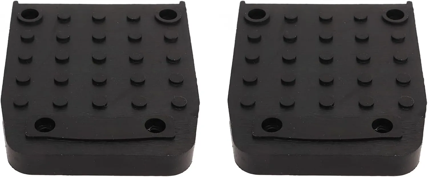 2Pcs Drywall Stilt Sole Anti Slip Pads, Stilt Sole Anti Slip Pads, Drywall Stilt Sole Replacement Kits Stilts Accessories, Anti Slip Mat for Sole, Non Slip Floor Pads for Construction Painting