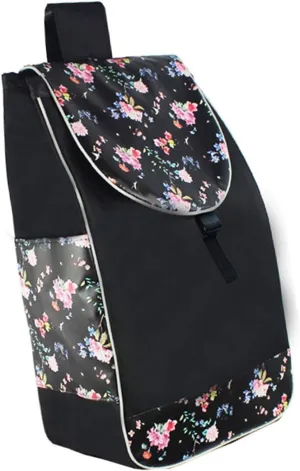 31L Shopping Trolley Replacement Bag with Side Pockets - Trolley Replacement Bag, Waterproof Oxford Cloth Storage Bag, Multifunctional Trolley Shopping Bag, Durable Shopping Cart Grocery Bag