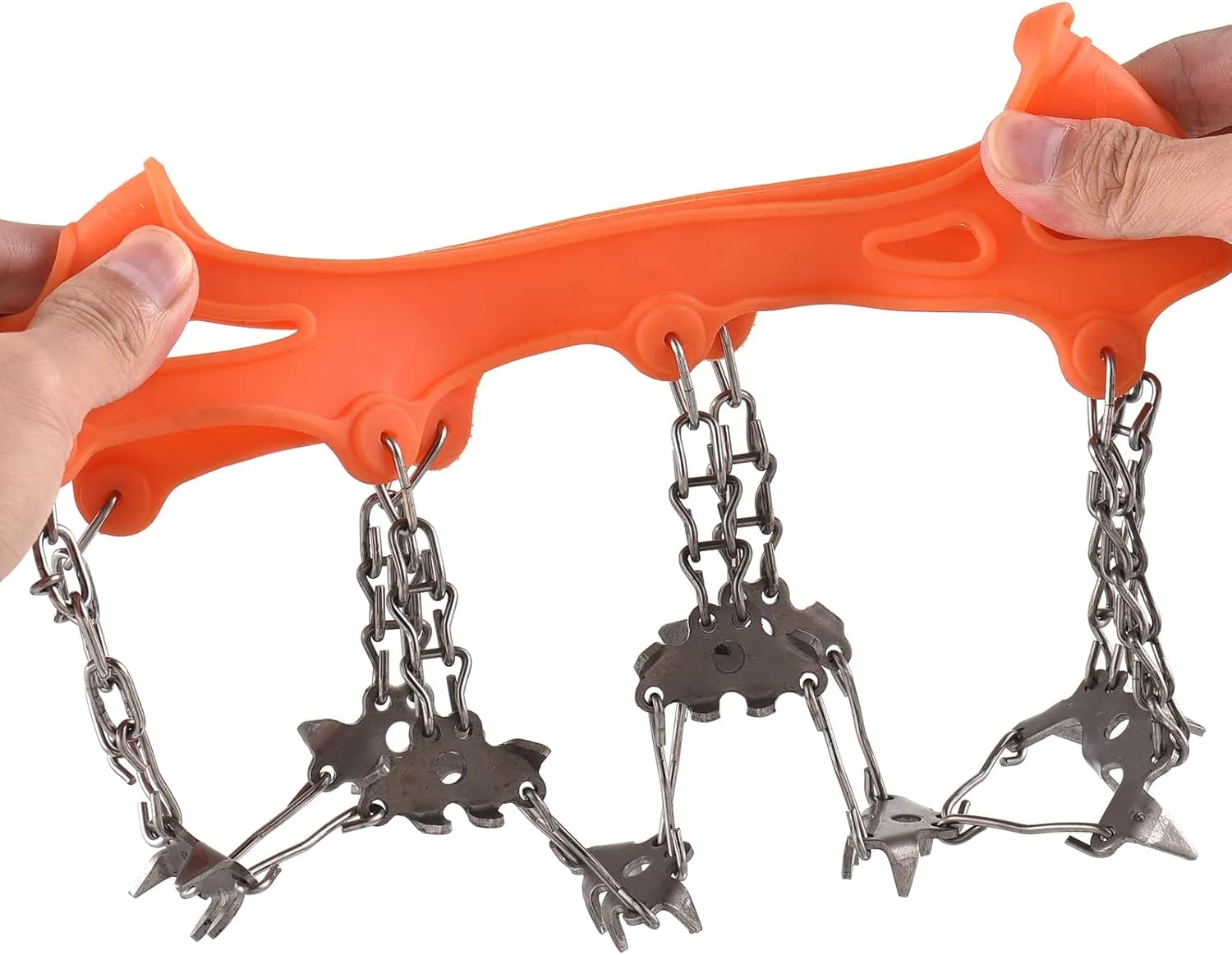 32-Tooth Stainless Steel Anti-Slip Shoe Cover Snow Anti-Slip Device Anti-Slip Chain