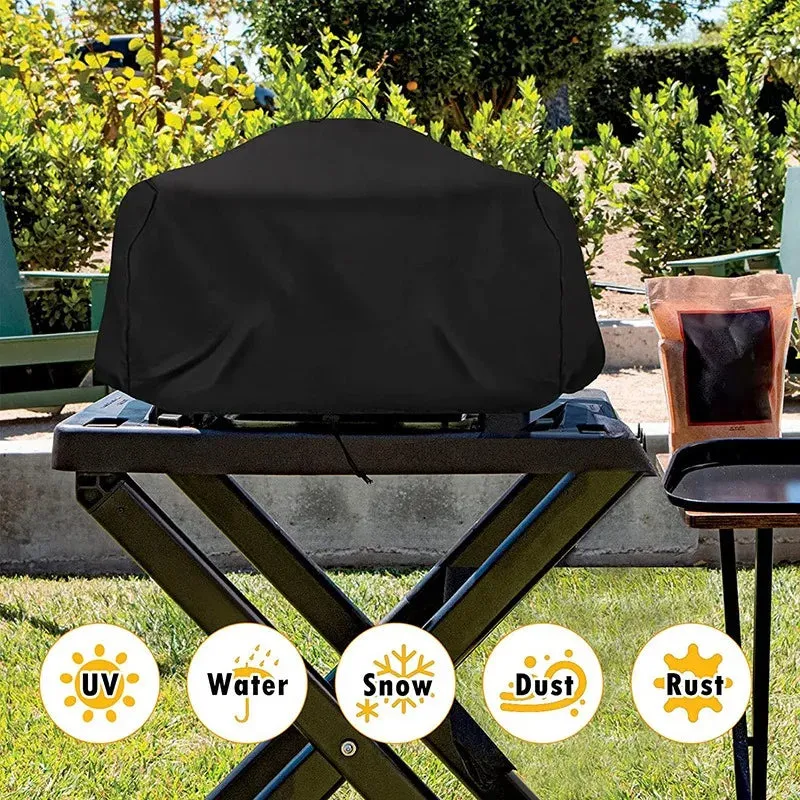 420D Oxford Cloth Outdoor Grill Cover Dust & Sun Protection 63 X 52 X 36 Cm
