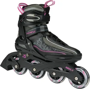 5th Element Lynx Inline Skates for Women with Adjustable Strap, 80mm Wheels, and Soft Boot | Inline Skates Perfect for Roller Derby, Roller Hockey, and Fitness Skating