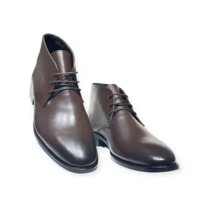 611k Black Elegant Leather Derby Shoes