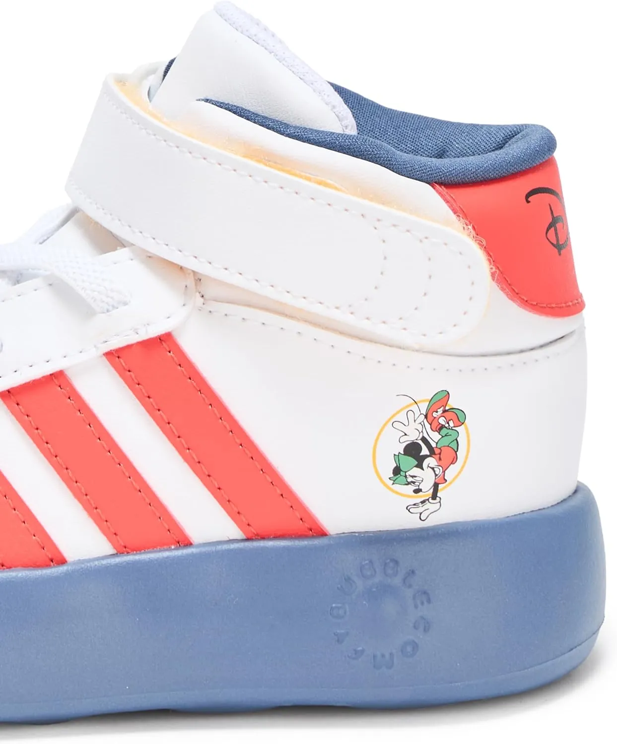 adidas Unisex-Child Disney Mickey & Friends Grand Court Mid Top Sneaker