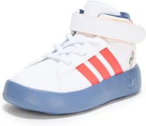 adidas Unisex-Child Disney Mickey & Friends Grand Court Mid Top Sneaker