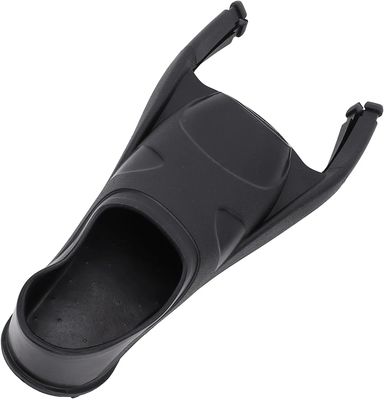 Adult Open Heel Scubaing Diving Fins, Freediving Fin Foot Pocket TPR Longblade Long Wing Diving Fin Foot Pocket for Swimming Equipment Black, Divers Knives and Shears