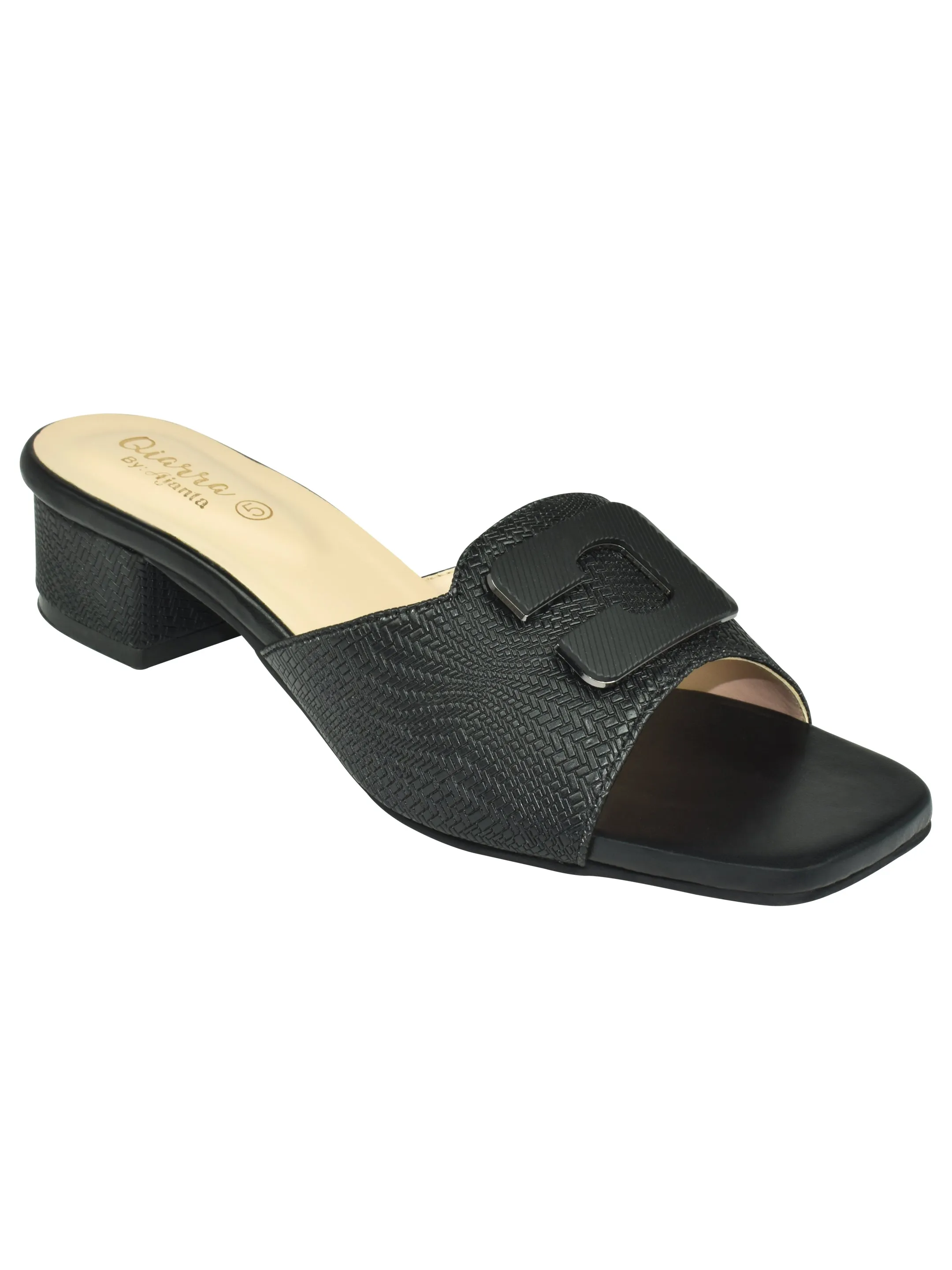 Ajanta Smart Casual Heel Stylish for Women Slip On Sandal Looks Great with Jeans, Pants, Sarees