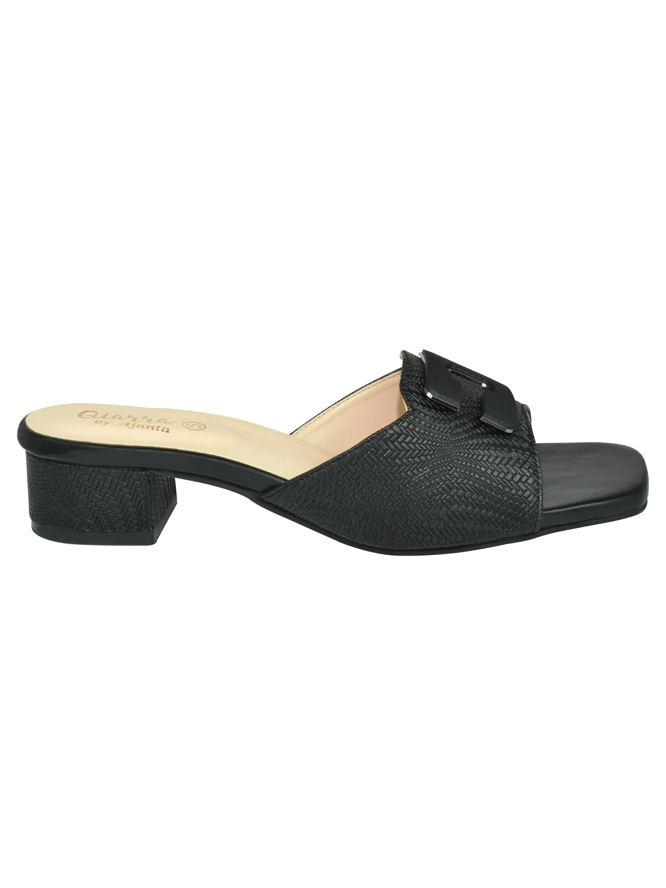 Ajanta Smart Casual Heel Stylish for Women Slip On Sandal Looks Great with Jeans, Pants, Sarees