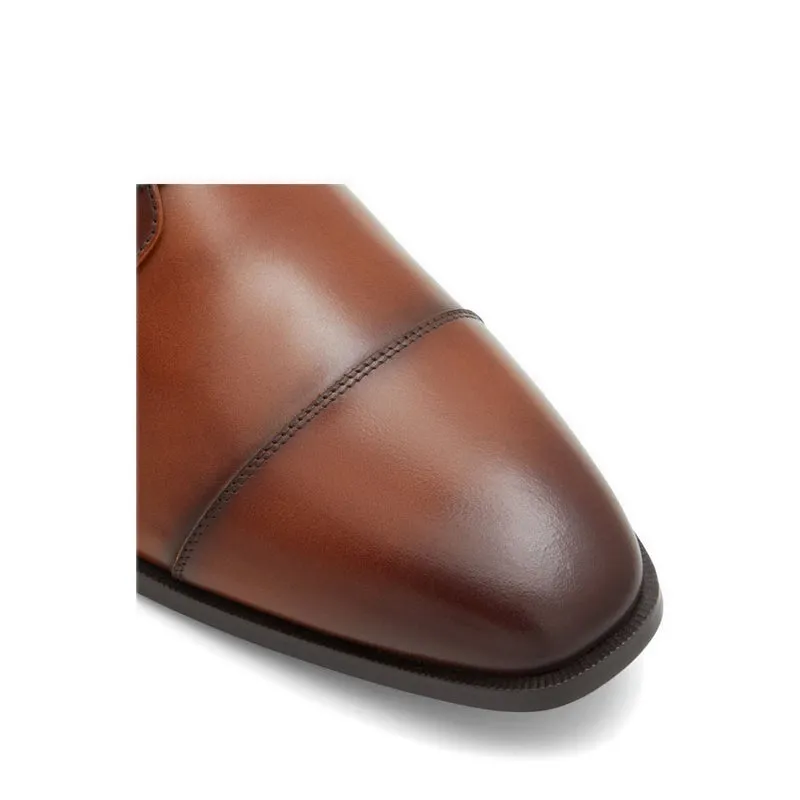 ALDO Callahan Men Lace Up Derby Dress Shoe - Cognac