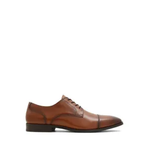 ALDO Callahan Men Lace Up Derby Dress Shoe - Cognac