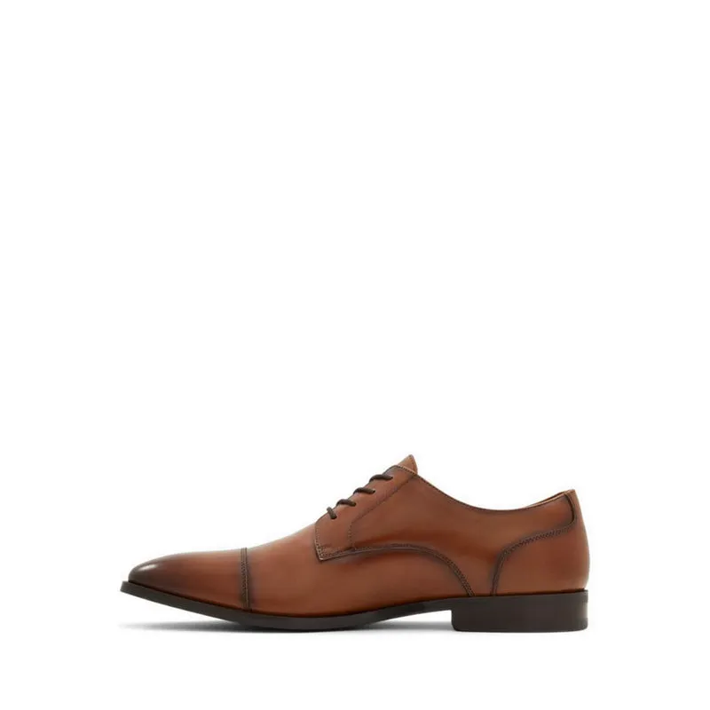 ALDO Callahan Men Lace Up Derby Dress Shoe - Cognac