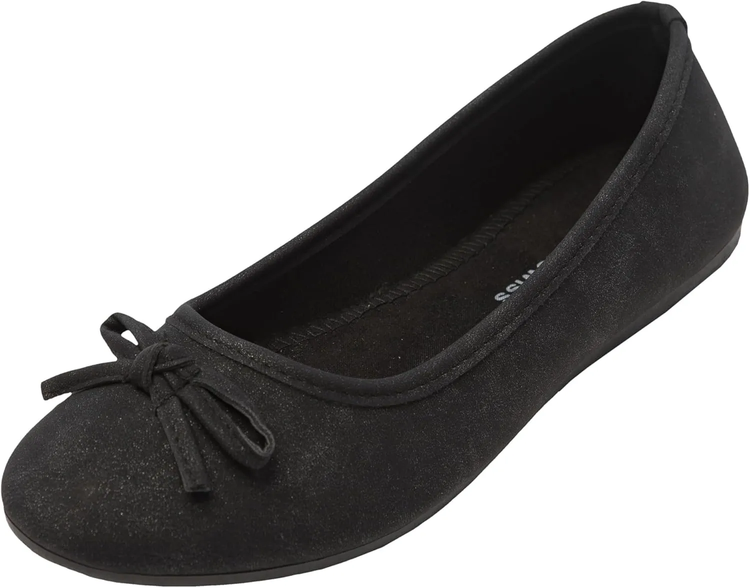 Alpine Swiss Polly Womens Bow Ballet Flats Round Toe Slip On Comfortable Shoes