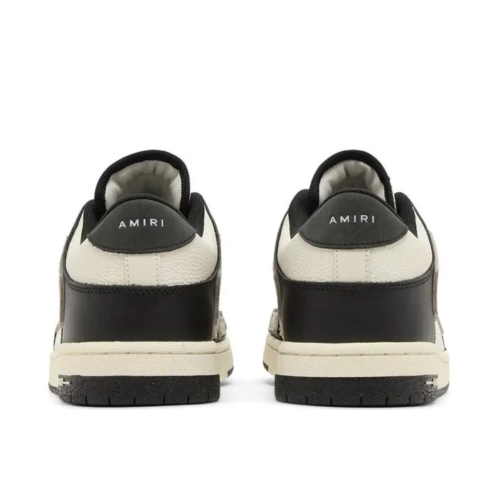AMIRI Skel Low Top Low Black Alabaster