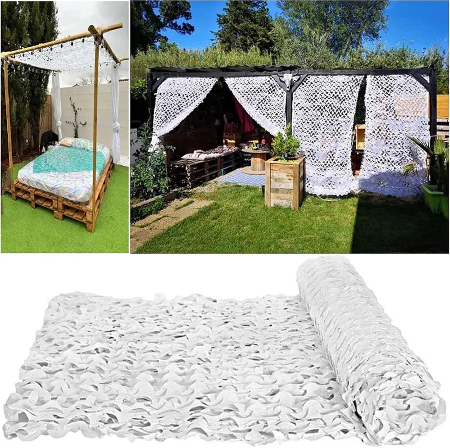 Anti-UV Camouflage Net,Breathable Camo Net,Quick Dry Mesh Tarp,Courtyards Sunblock Shade Net,Army Blinds Nets,for Camping,Backdrop Decoration,Hunting Shooting,1.5x3m(5 * 10ft)