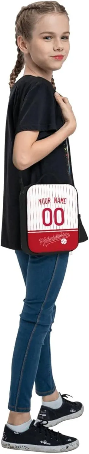 ANTKING Philadelphia Lunch Box Lunch Bag Cooler Custom Any Name and Any Number Personalized Gifts for Kids Men Women