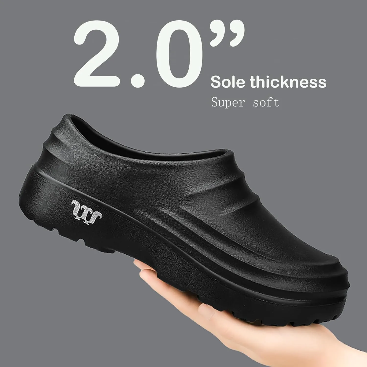 Armadillo Clogs Nurse Shoes for Women Men Comfortable Non Slip Work Shoes, Oil Resistant Chef Wide Waterproof Shoe, Ideal for Healthcare Kitchen Food Service Garden Unisex
