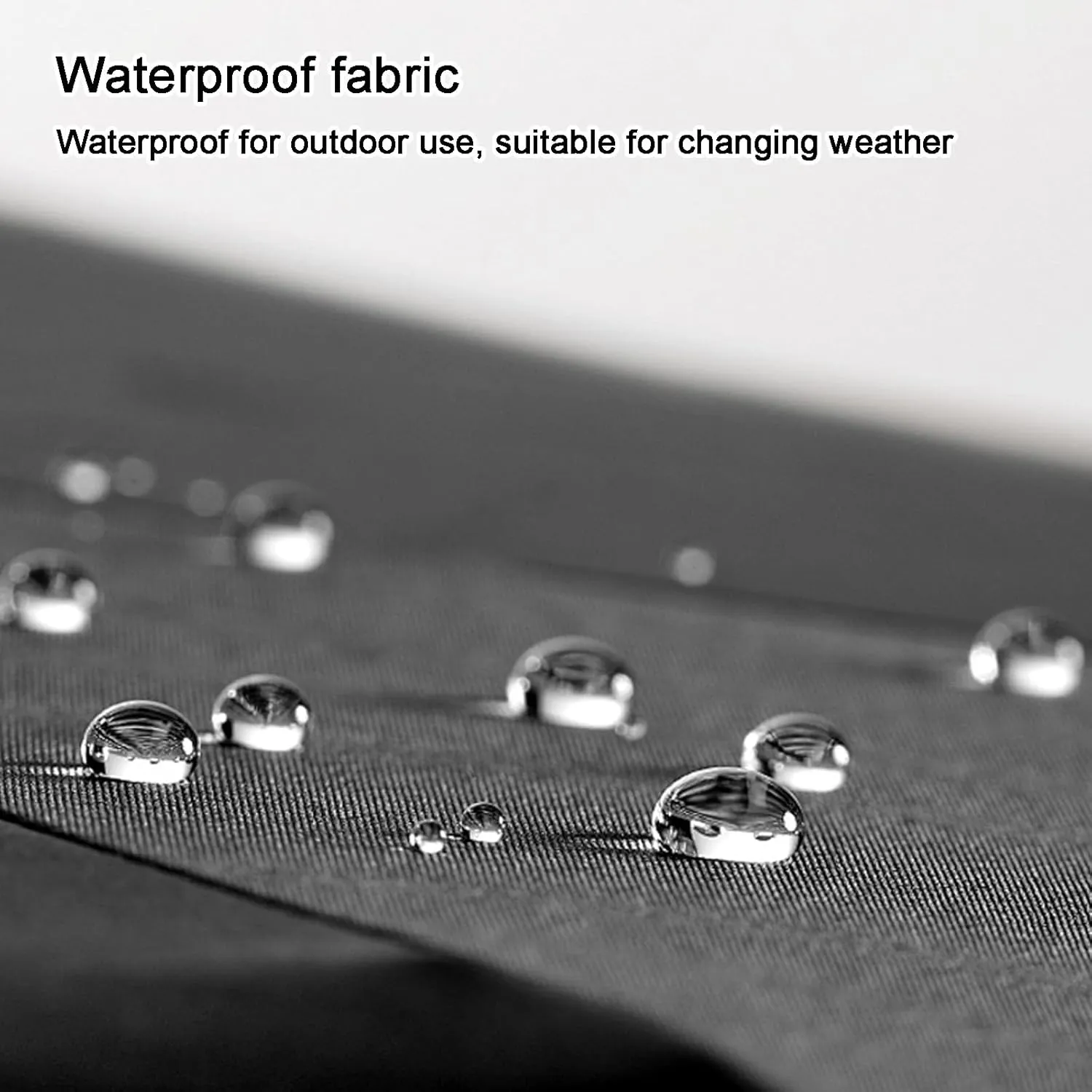 Awning Tarpaulin, 300D Oxford Cloth Camping Tent Tarp, PU 5000 Waterproof Ground Sheet Mat for Outdoor Furniture,Tents Tarp Cover(Black,220cm/87in)