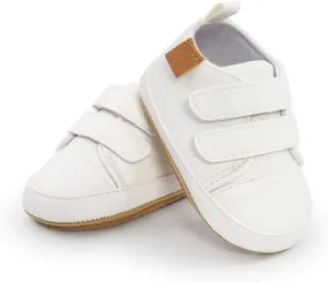 Baby Boy Girls Oxford Shoes Soft Rubber Sole Toddler Sneakers Ankle Boots Infant Walking Moccasins