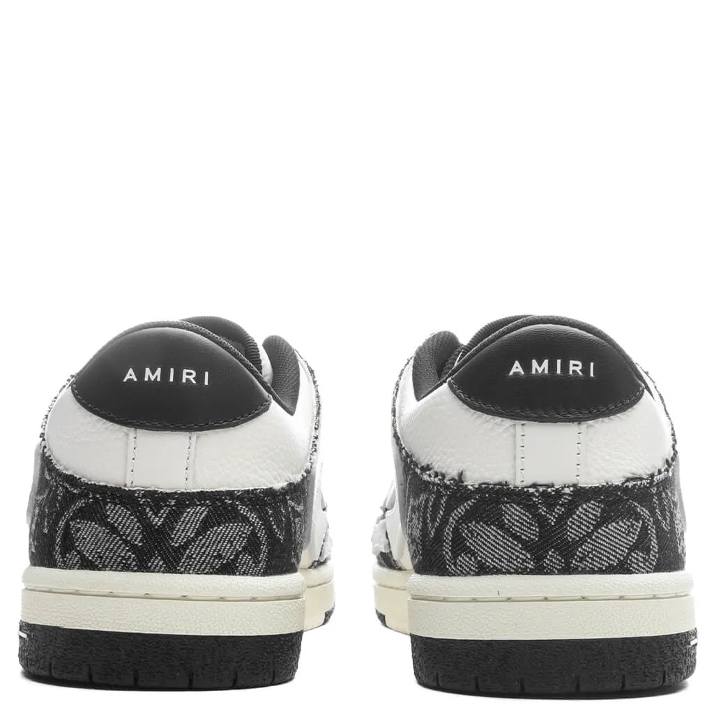 Bandana Skel Top Low - Black