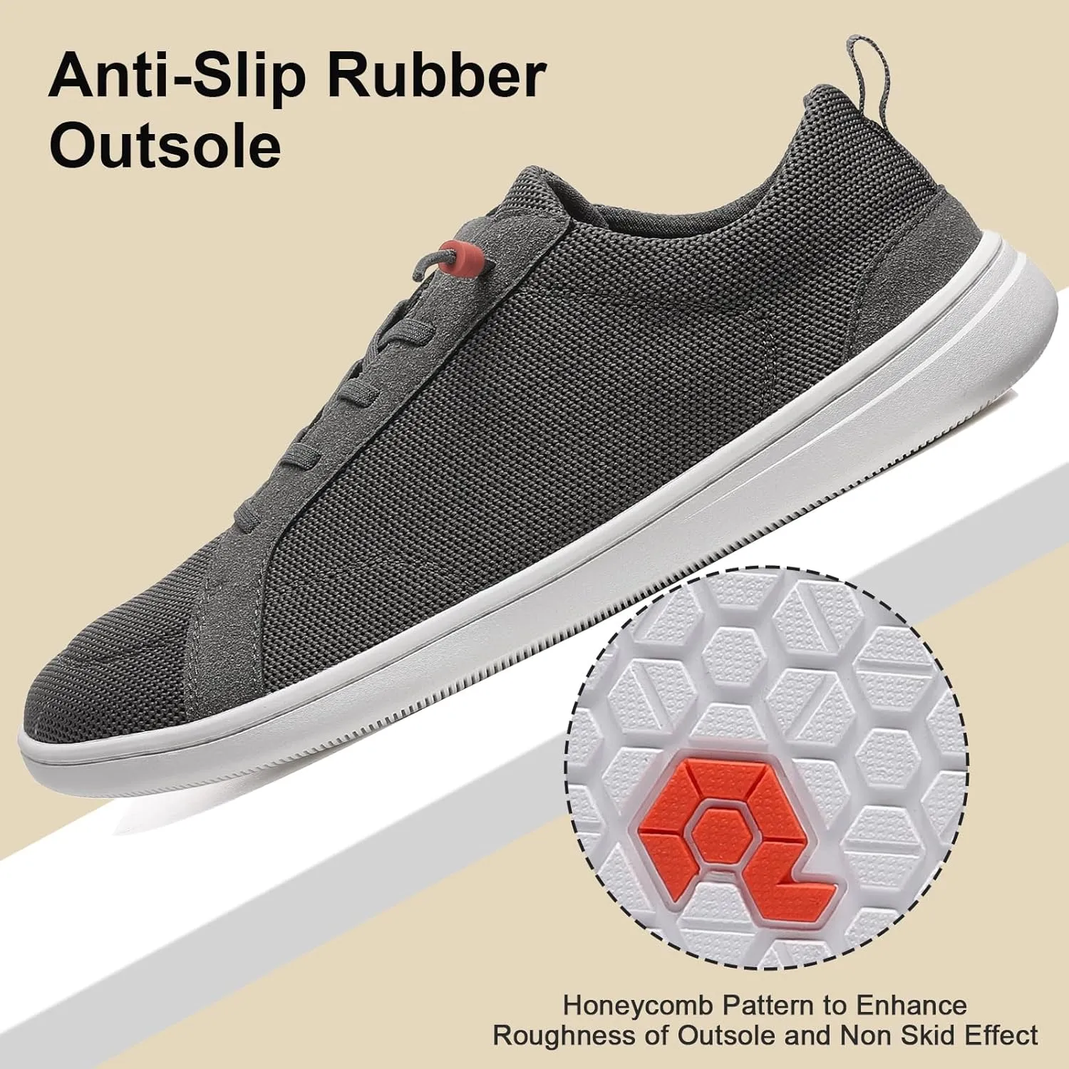 Barefoot Wide Toe Box Shoes for Women - Minimalist Barefoot Shoes with | Zero Drop Sole | Extra Wide Slip on for Walking