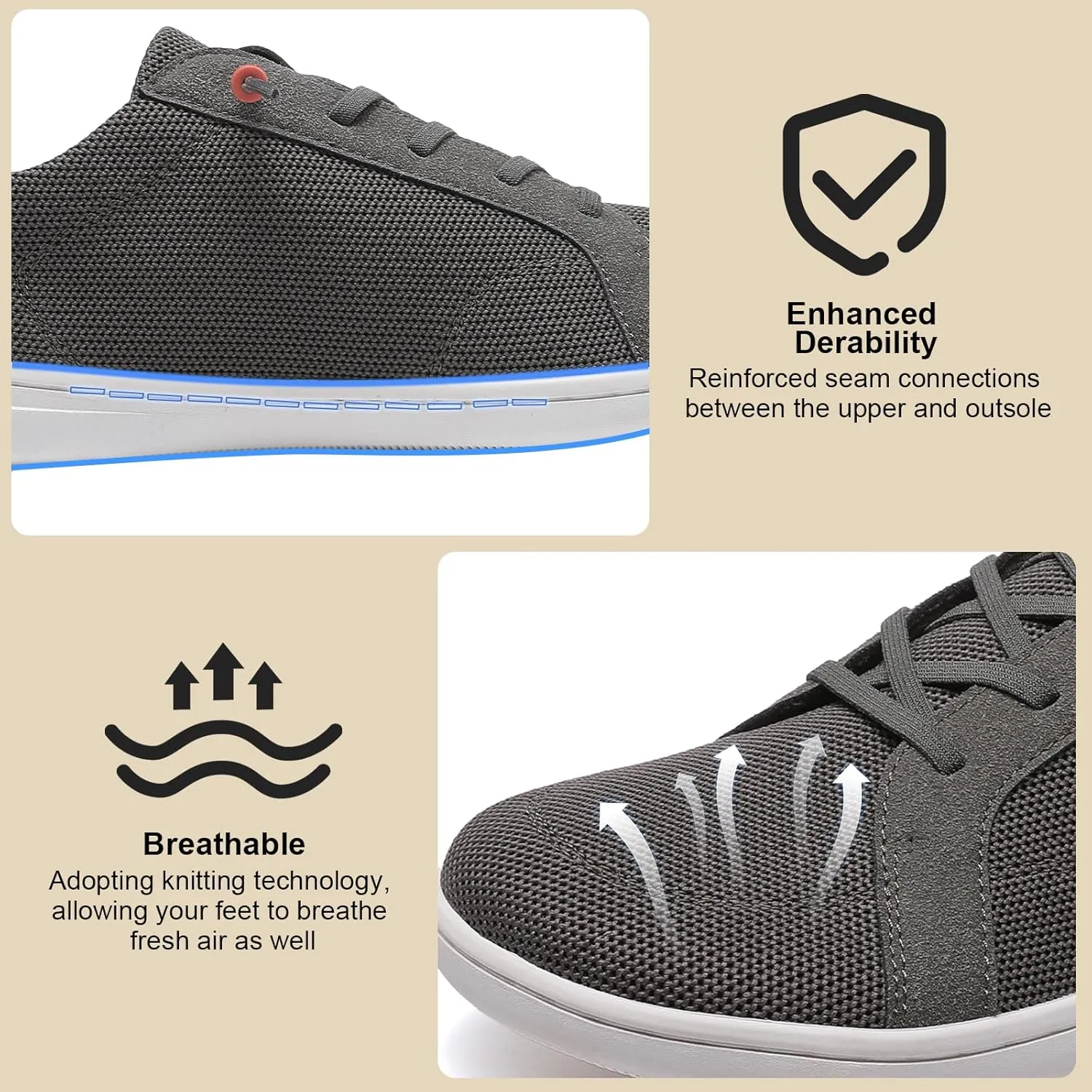 Barefoot Wide Toe Box Shoes for Women - Minimalist Barefoot Shoes with | Zero Drop Sole | Extra Wide Slip on for Walking
