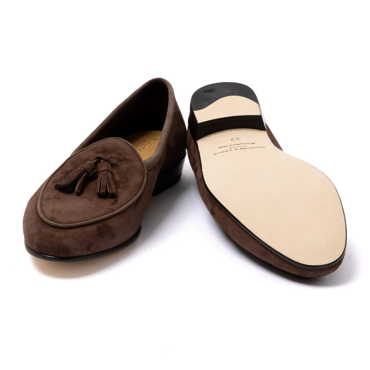 Baudoin & Lange x MJ: Sagan Loafer "Tassel" made of Calf Suede - handmade