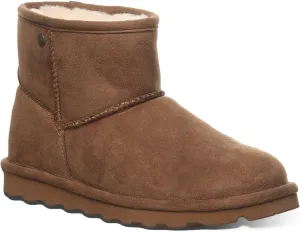 BEARPAW Women's Alyssa Vegan Multiple Colors | Women's Ankle Boot | Women's Slip On Boot | Comfortable Winter Boot