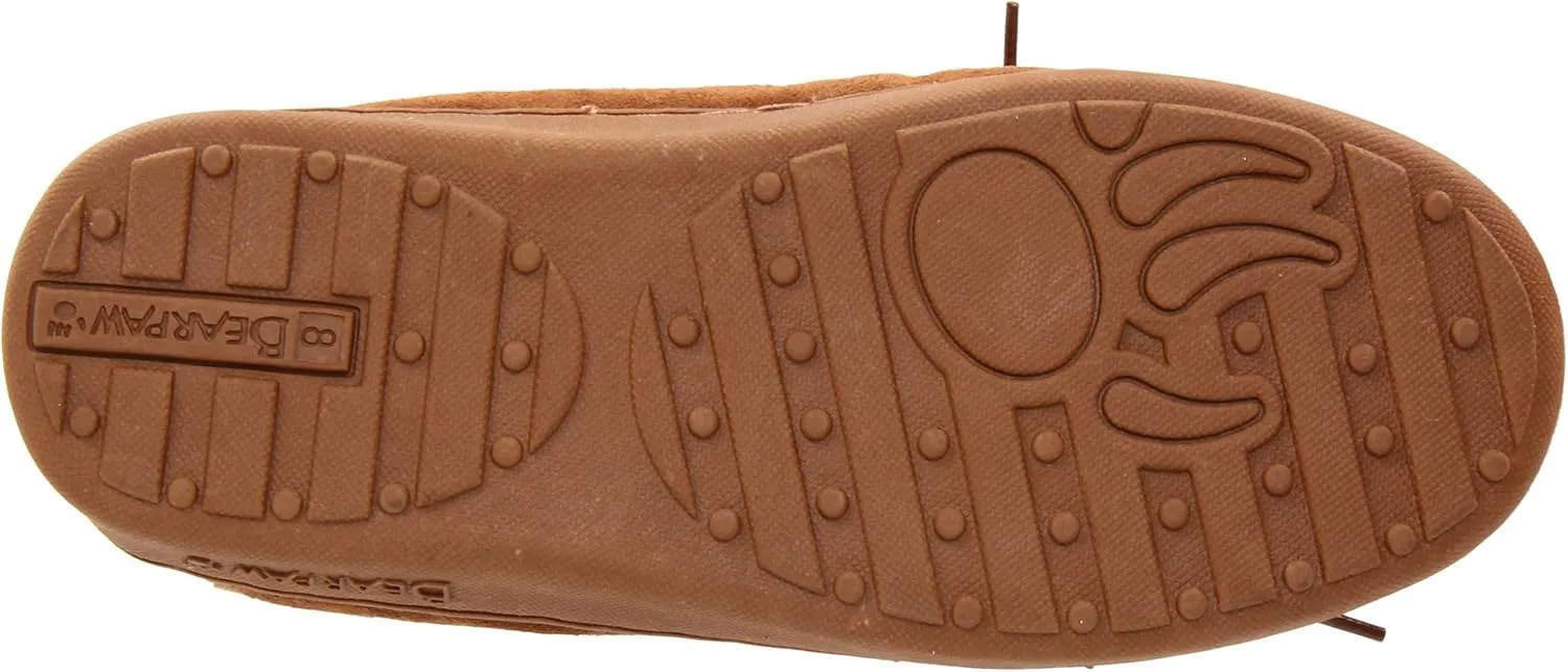BEARPAW Women’s Moc II Slippers | Comfortable & Lightweight Shoes | Multiple Colors & Sizes