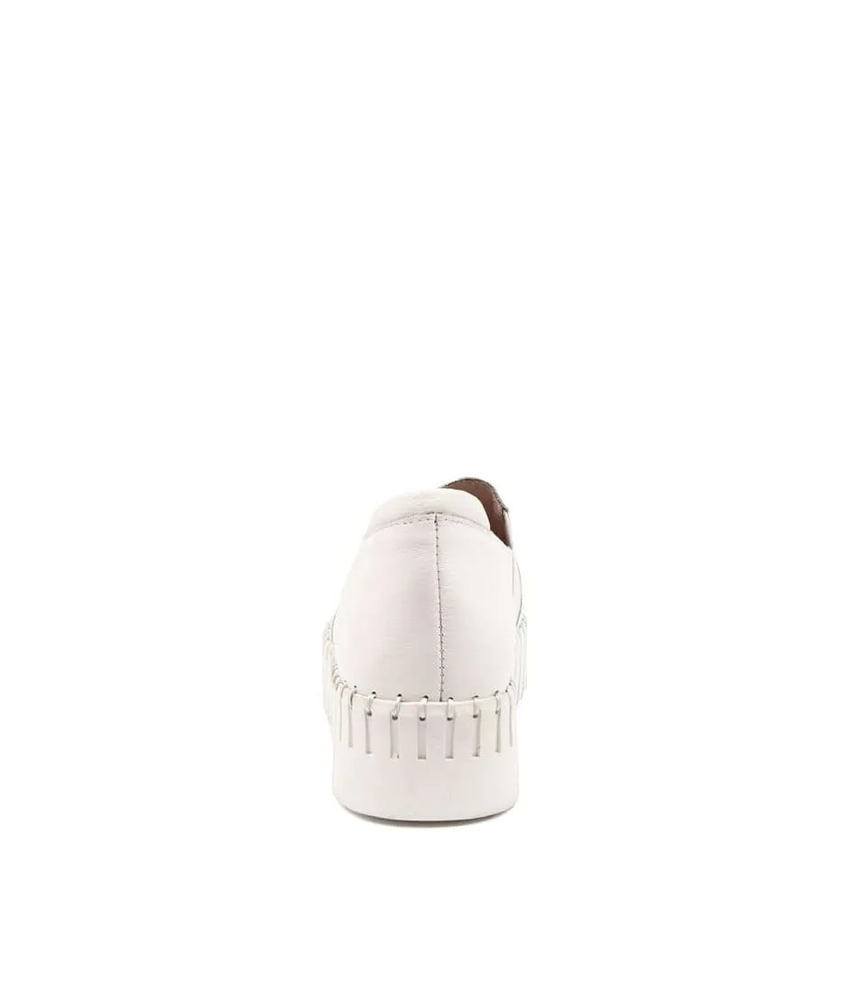 Becca | White Leather