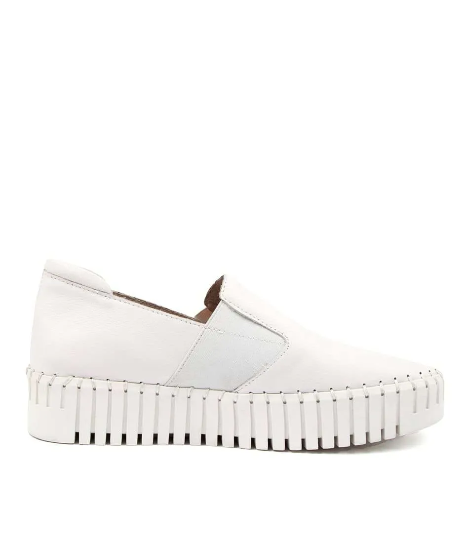 Becca | White Leather