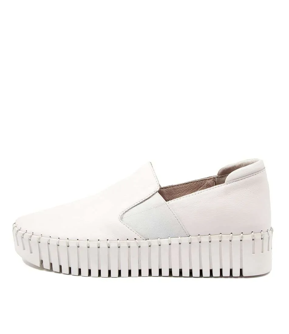 Becca | White Leather
