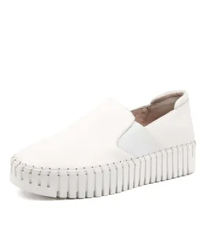 Becca | White Leather