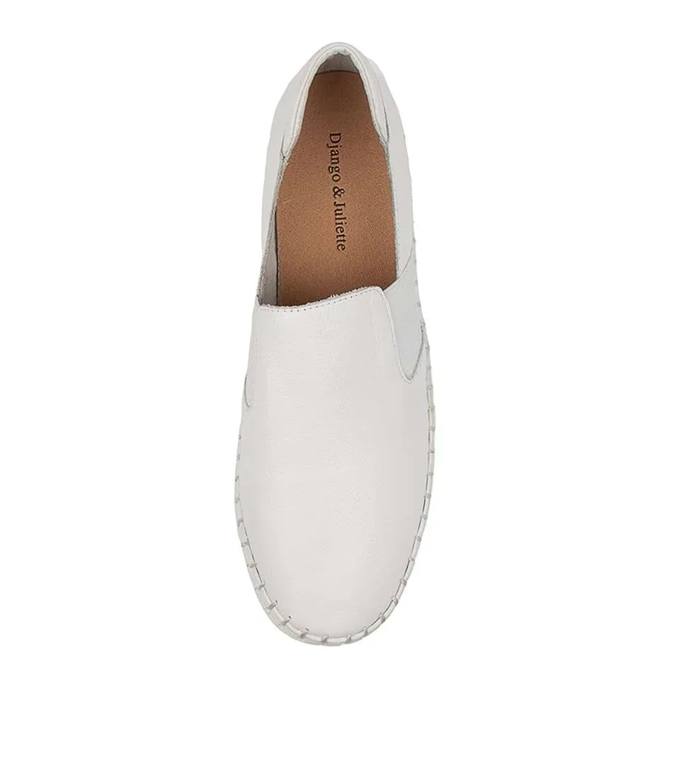 Becca | White Leather