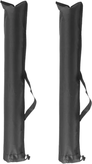 BESPORTBLE 2pcs Alpenstock Buggy Bag Trekking Pole Bags Hiking Backpacks Hiking Sticks Seat Duffle Backpack for Travel Walking Poles Accessories Hiking Poles Carrying Bag Black Oxford Cloth