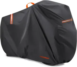 Bike Cover for Giant Anthem X3, 420D Bike Outdoor Storage Cover Windproof Bicycle Covers with Lock Holes Bikes Tarp All Weather Durable Bicycle Cover