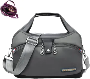 Blaciokamith Soft Side Lightweight Underseat Tote Bag, Simple Waterproof Multi-pocket Lightweight Underseat Tote Bag