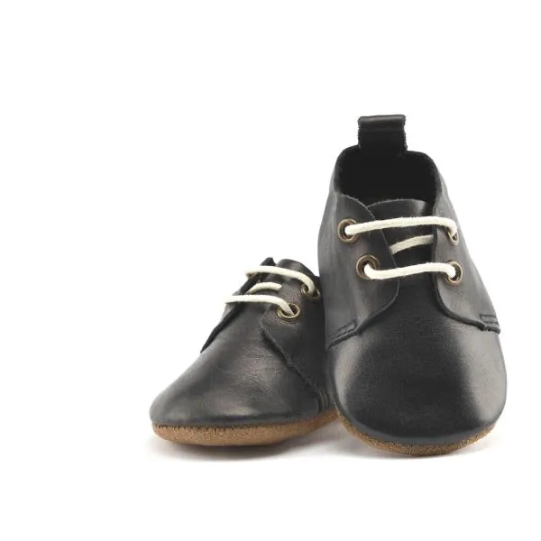Black Oxford Soft Sole