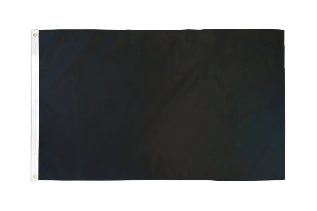 Black Solid Color 2x3ft DuraFlag