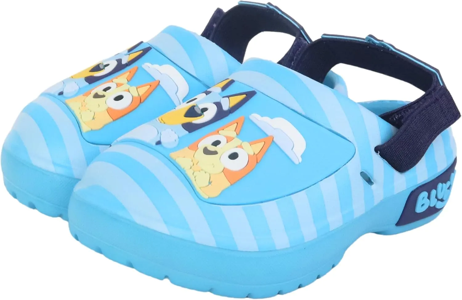 Bluey Boys & Girls Clogs Kids Slip On Beach Water Shoes with Adjustable Strap
