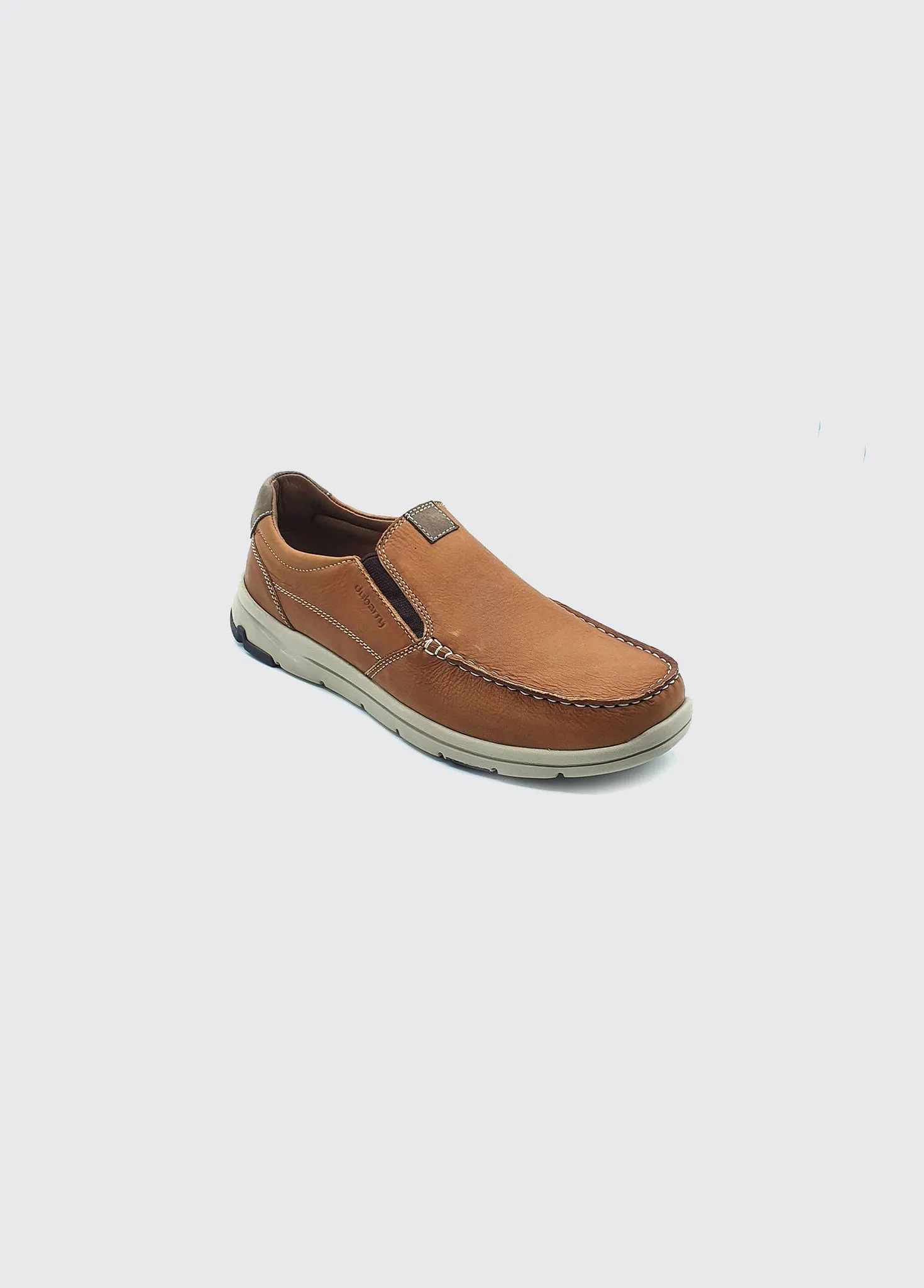 Boston Slip on Moccasin - Brown